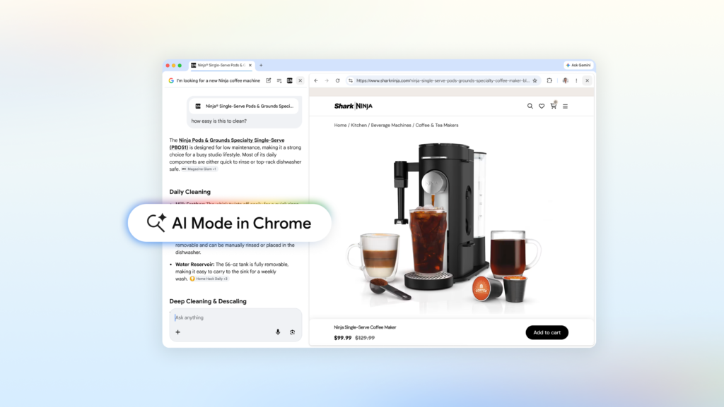 Chrome’s AI Mode Finally Makes Tab Hopping Less Painful