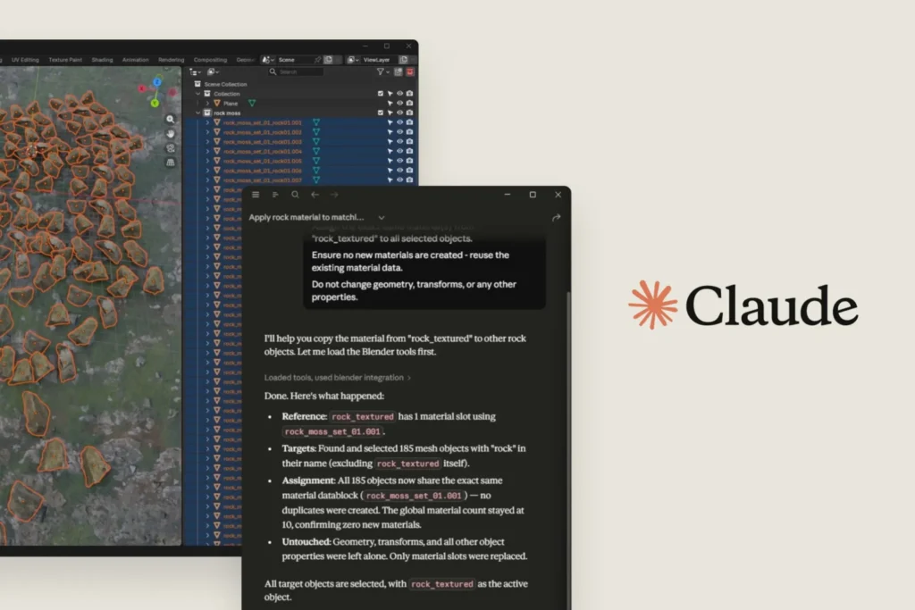 Anthropic Just Let Claude Loose on Photoshop, Blender, and Ableton