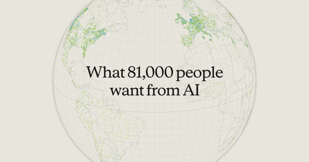 What 81,000 People Actually Want from AI (And What Scares Them)